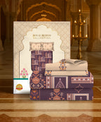 Home Essential Royal Bloom Queen Bedsheet Set, Mirabella Coral | 144TC Cotton| 2 Pillow Covers