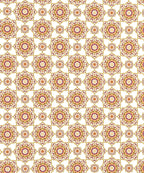 Urban Comfort Single Bedsheet Set, Majestic Mandala Yellow |144 TC Cotton| 1 Pillow Covers