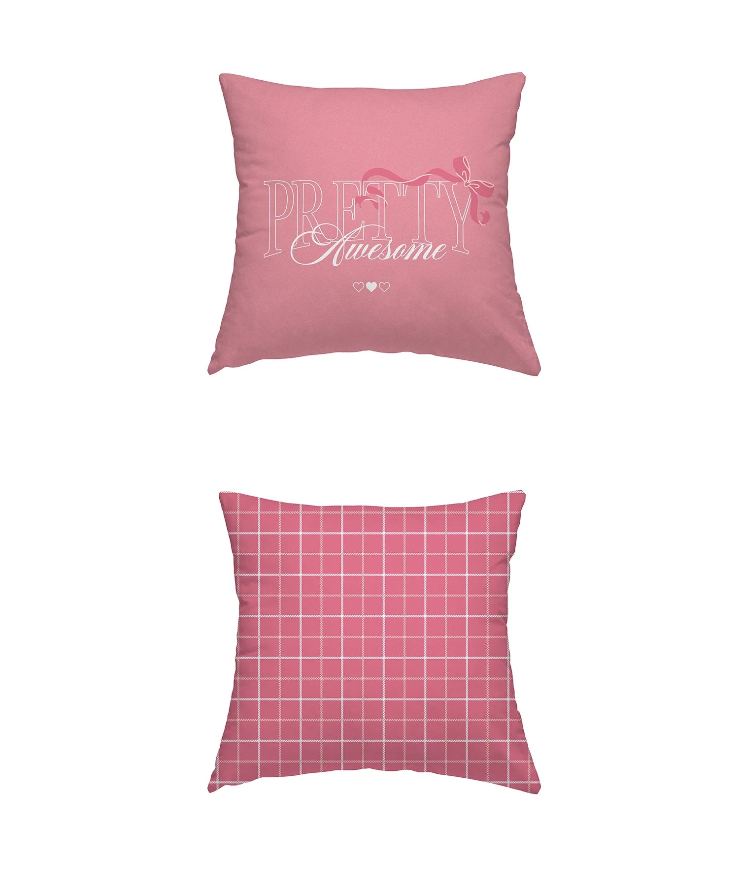 Juniors Single Bedsheet Set, Cue Coquette| 144TC Cotton| 1 Pillow Cover