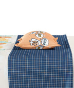 Juniors Single Bedsheet Set, Day Doodle| 144TC Cotton| 1 Pillow Cover