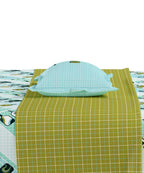 Juniors Single Bedsheet Set, Smash it| 144TC Cotton 1 Pillow Cover